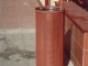 Odpadkový koš z děrovaného plechu a pozinkovanou nádobo