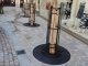 Litinová mříž poloplná paprskovitá